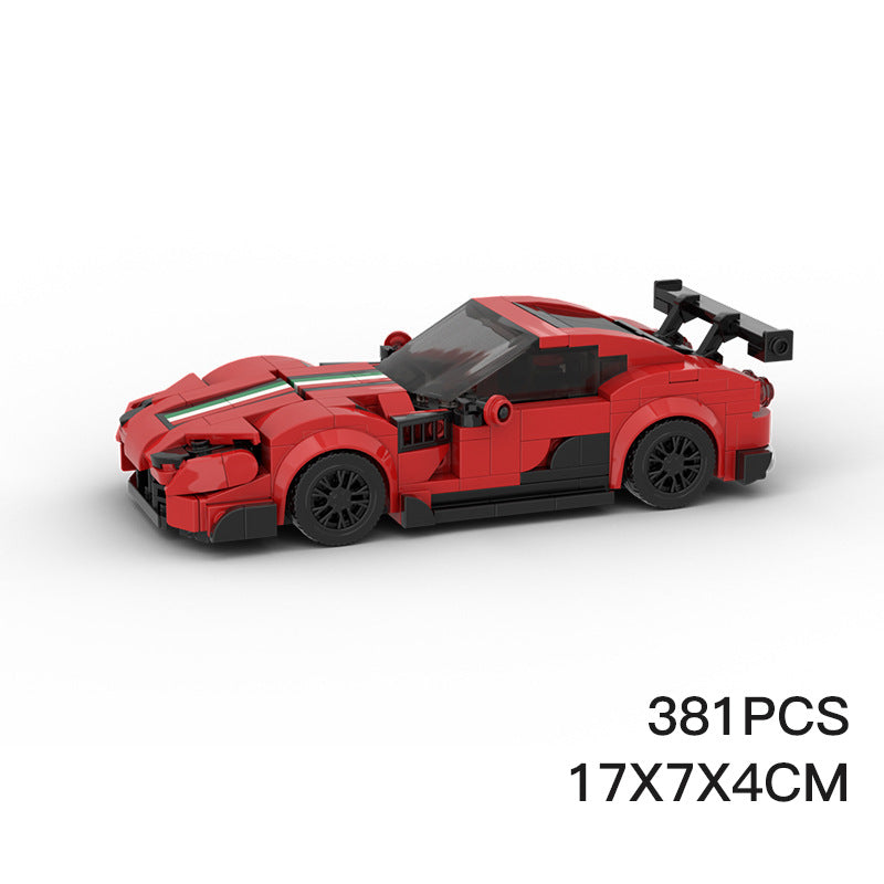 Ferrari 812 GTS MOC Style Building Blocks Supercar Model Collectible Racing Toy Gift