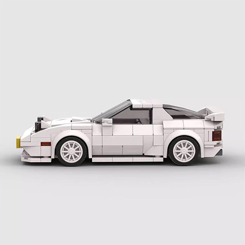 MOC Mazda RX-7 Building Block Car Model – Classic JDM Sports Car Brick Toy for Collectors & Kids