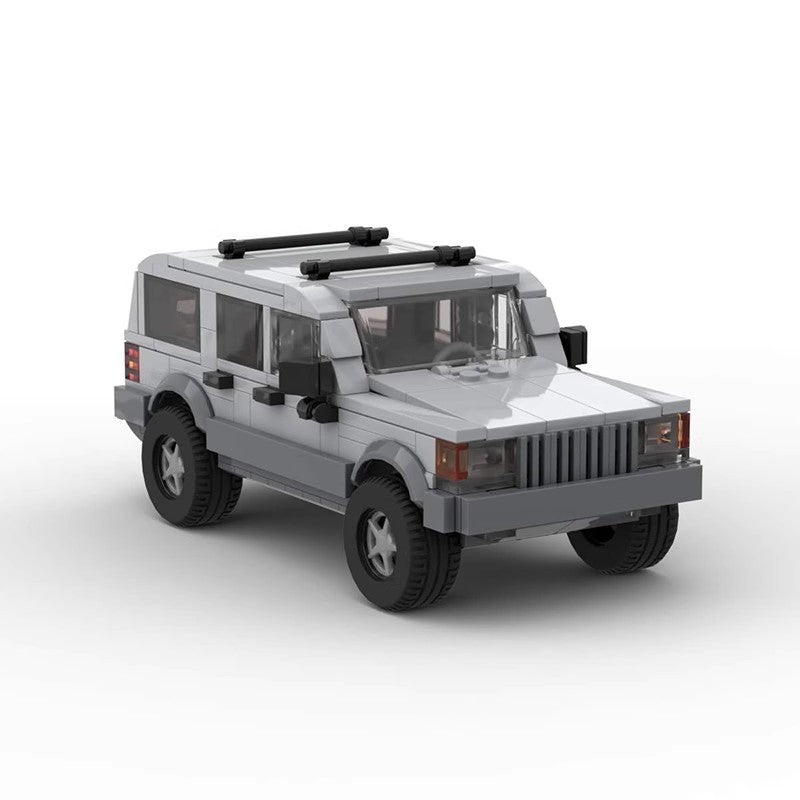 MOC 1993 Jeep Grand Cherokee Building Blocks Model – Classic SUV Brick Toy for Collectors