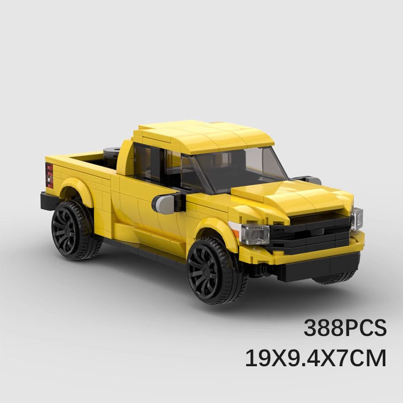 Toyota Tacoma Pickup Truck MOC Style Off-Road Building Blocks Model Collectible Toy