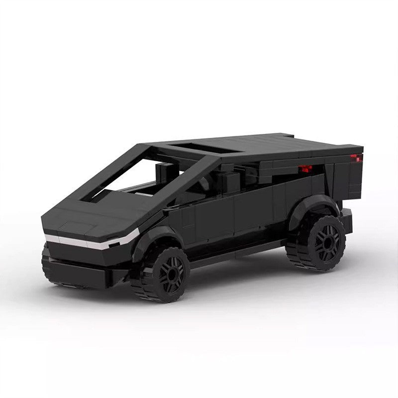 Tesla Model Cybertruck MOC-Style Building Car Set – Collector’s Edition EV Toy Kit