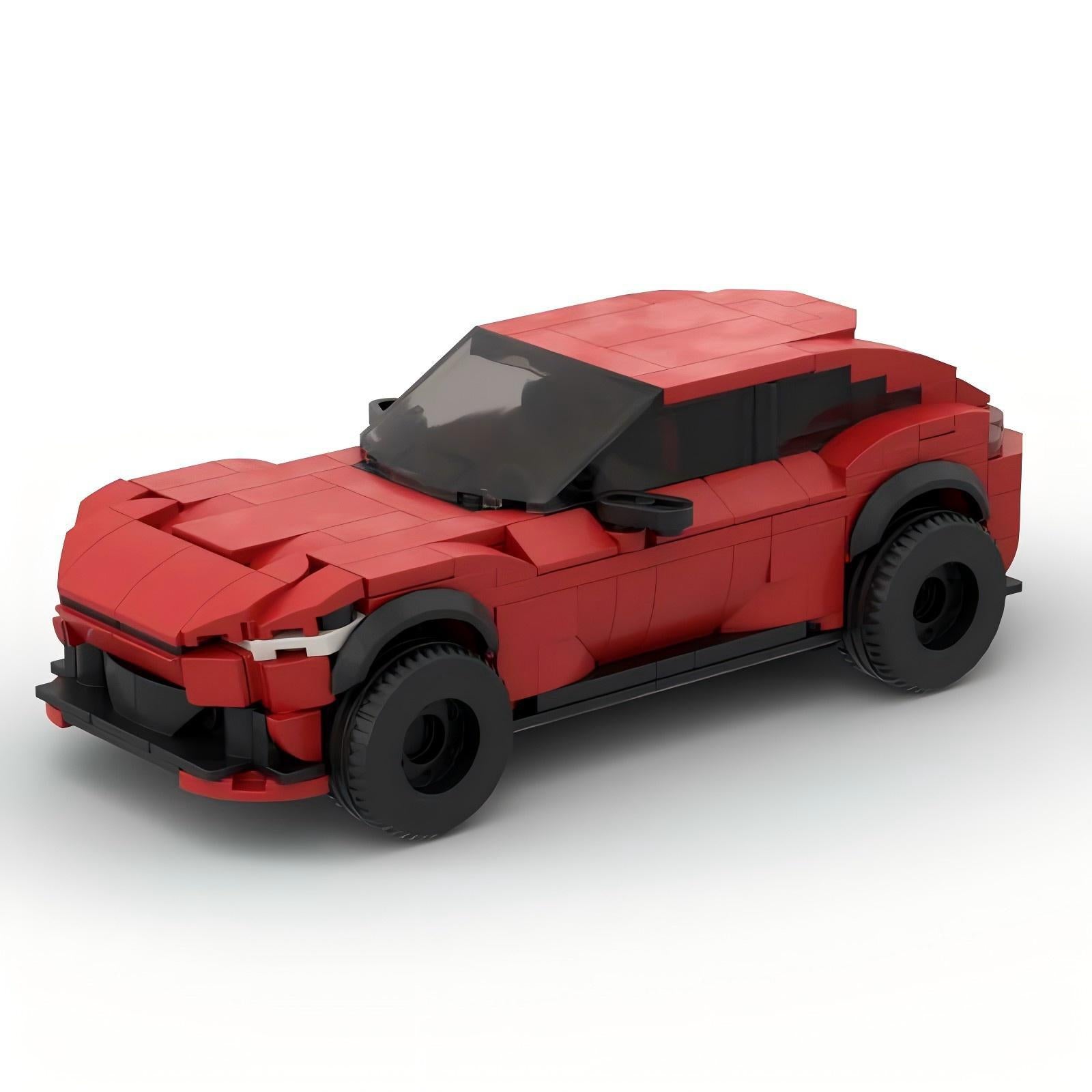Ferrari Purosangue MOC Style SUV Building Blocks Model Collectible Toy Gift