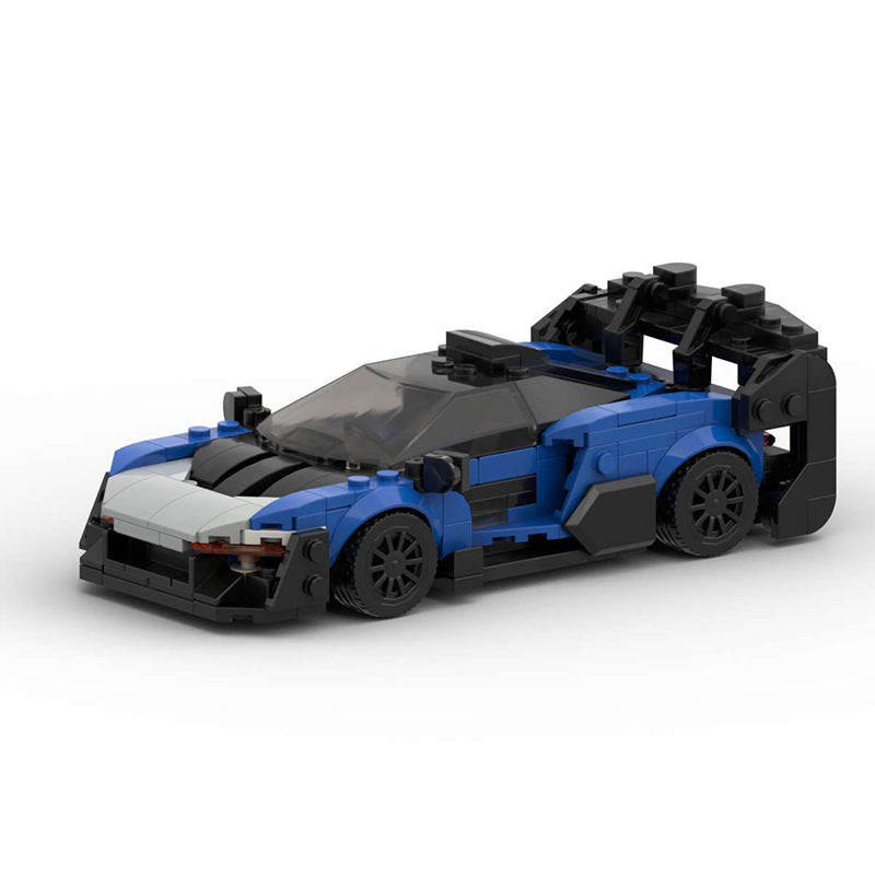 MOC McLaren Senna GTR Building Block Model – Technic Hypercar Collectible Brick Toy for Racing Enthusiasts