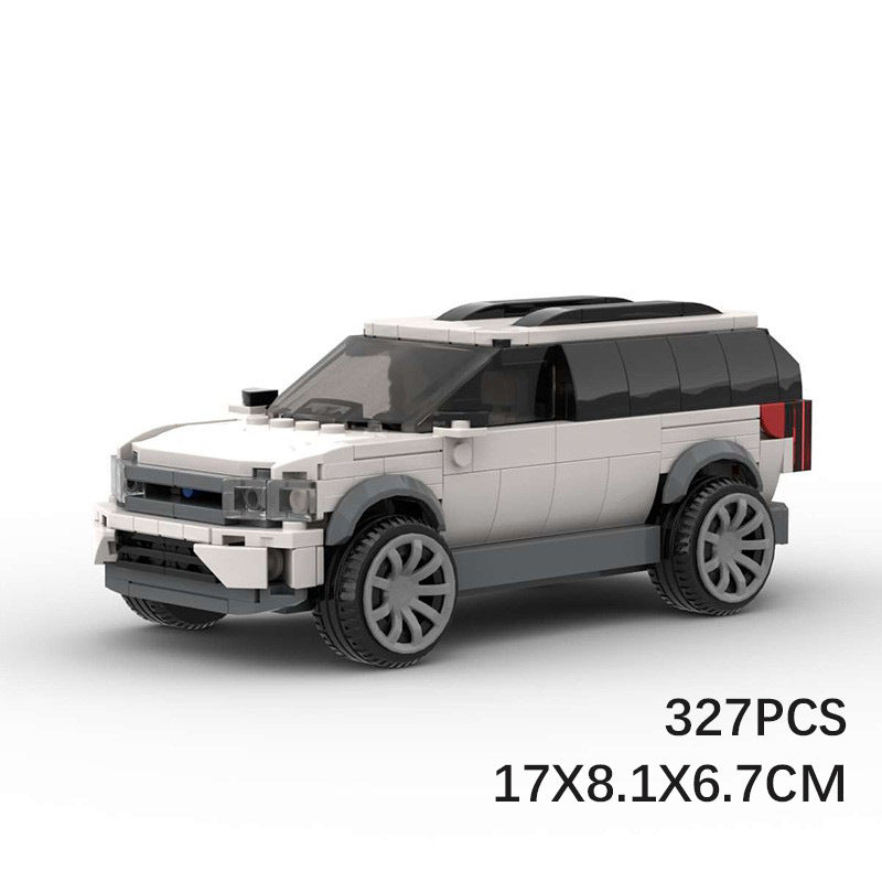 MOC Ford Explorer SUV Building Blocks Model Car Kit – Collector’s Brick Toy, Creative Display & Gift for Adults Kids