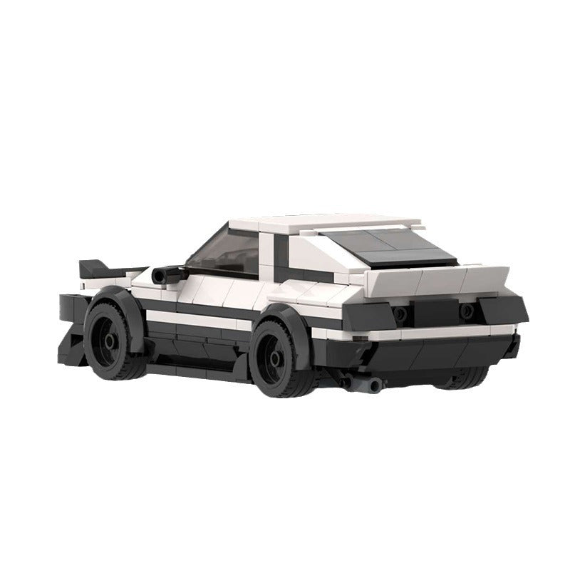 Toyota AE86 MOC Style Initial D Car Building Blocks Model Collectible Toy Gift