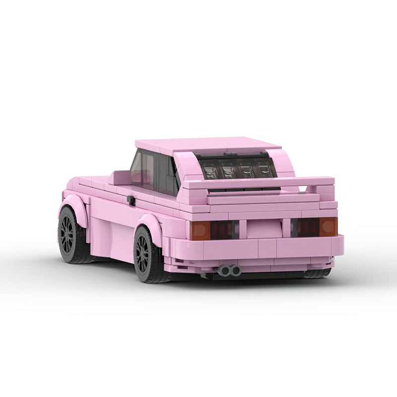 BMW M3 E30 MOC-Style Building Block Model – Classic Sports Car Collectible Toy for Kids & Adults