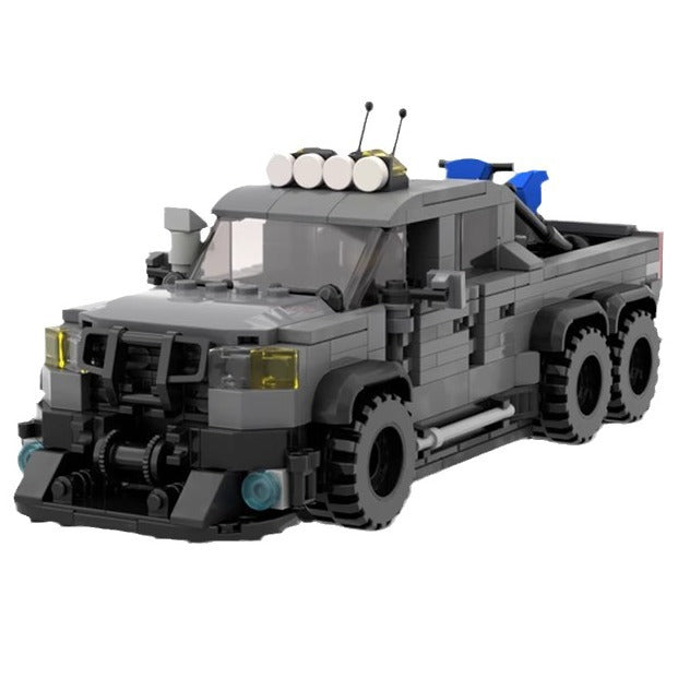 Ford Velociraptor 6x6 MOC Style Off-Road Truck Building Blocks Collectible Model Toy