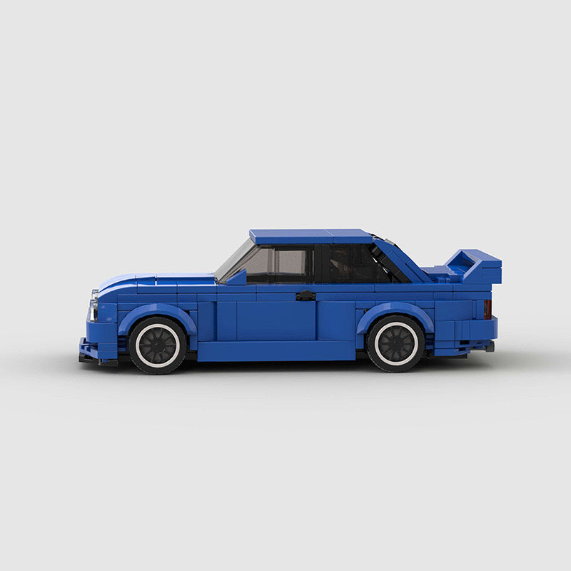 BMW M3 E30 MOC-Style Building Block Model – Classic Sports Car Collectible Toy for Kids & Adults
