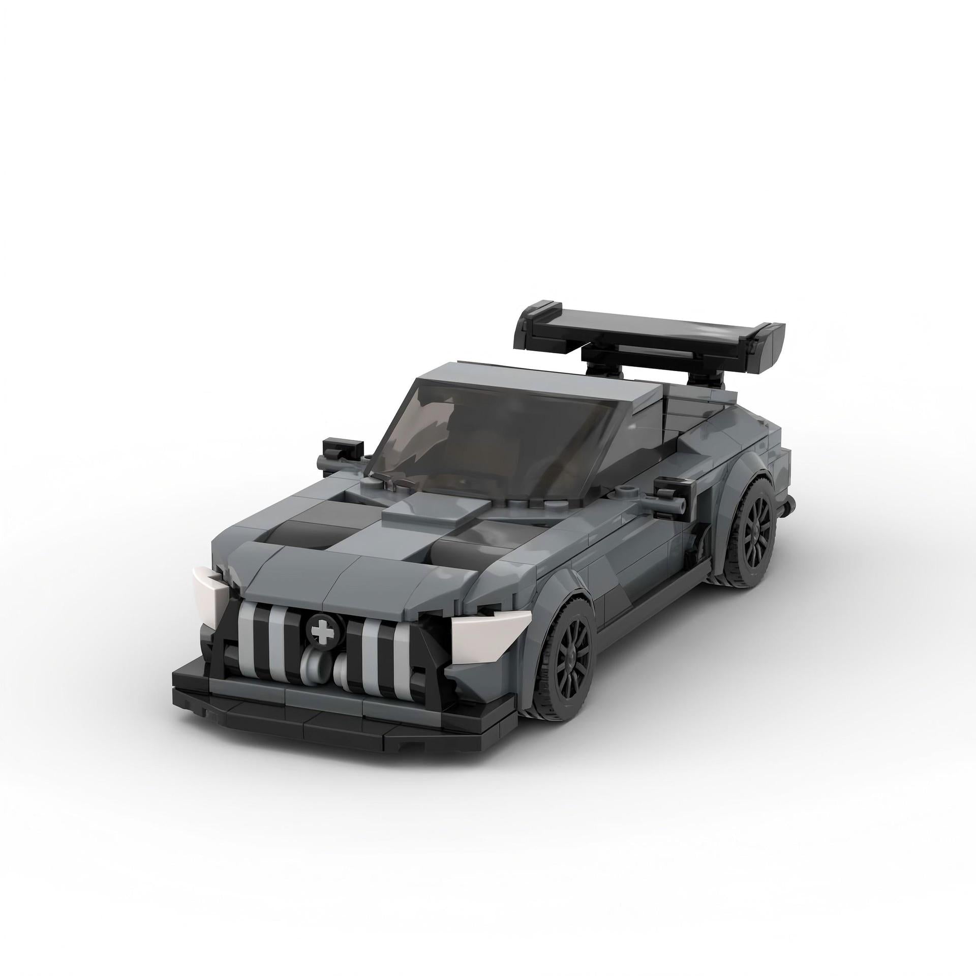 Mercedes Benz AMG GT MOC Style Building Blocks Sports Car Model Collectible Toy Gift