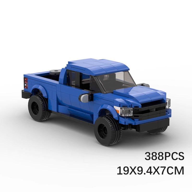 Toyota Tacoma Pickup Truck MOC Style Off-Road Building Blocks Model Collectible Toy