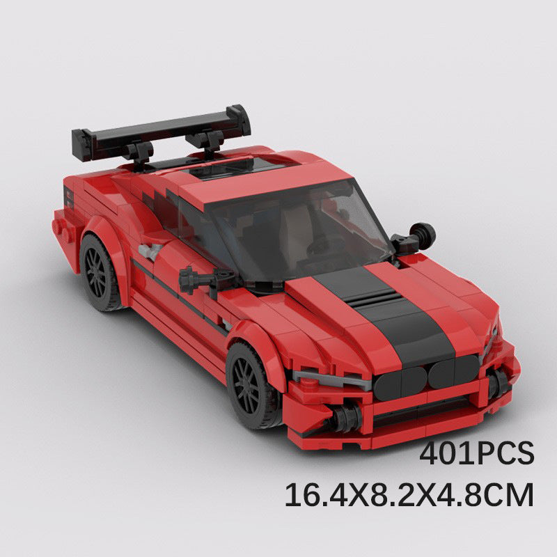 BMW M8 MOC-Style Building Block Sports Car Model | DIY Racing Car Construction Toy for Kids & Collectors