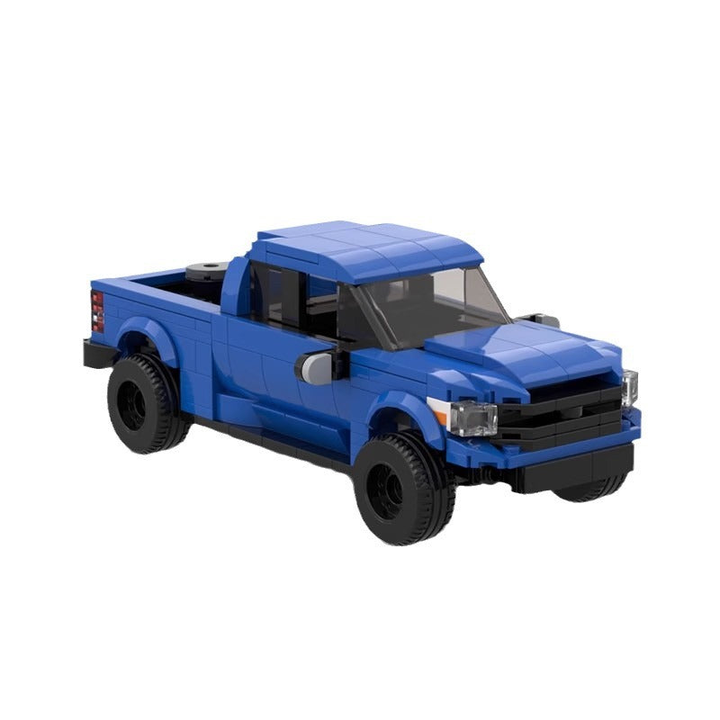 Toyota Tacoma Pickup Truck MOC Style Off-Road Building Blocks Model Collectible Toy