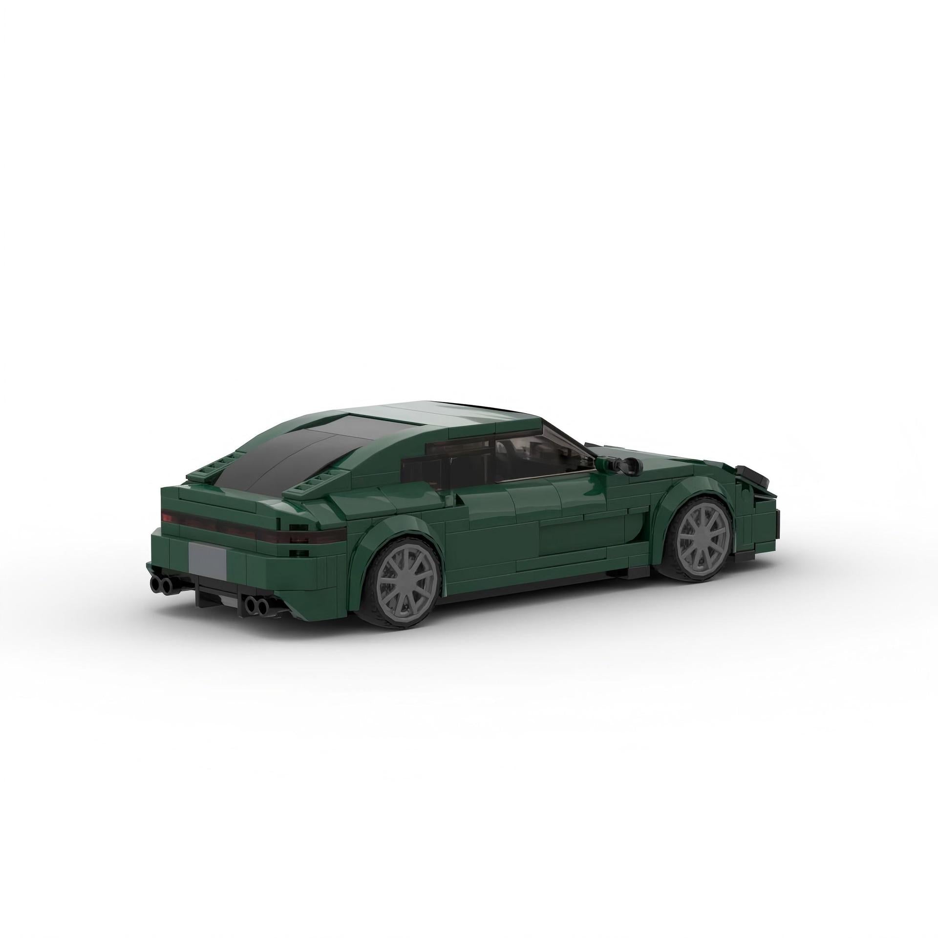 Porsche Panamera MOC-Style Building Blocks Luxury Sports Car Model Collectible Toy Gift