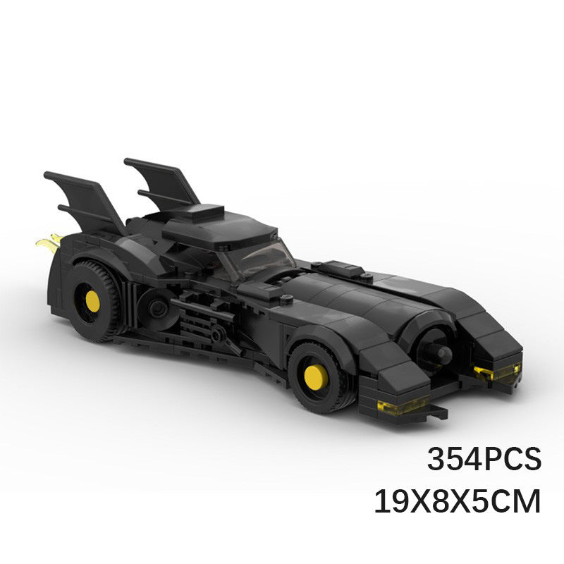 Batmobile MOC Style Building Blocks Superhero Car Model Collectible Toy Gift