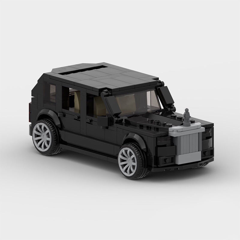 MOC Rolls-Royce Cullinan Building Block Model – Luxury SUV Collectible Toy Car Construction Kit for Adults & Kids
