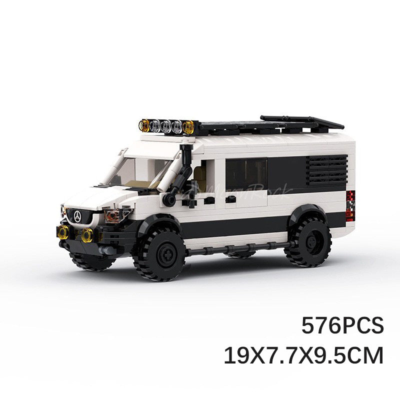 Mercedes Benz Sprinter MOC Style Building Blocks Van Model Collectible Camper Toy Gift