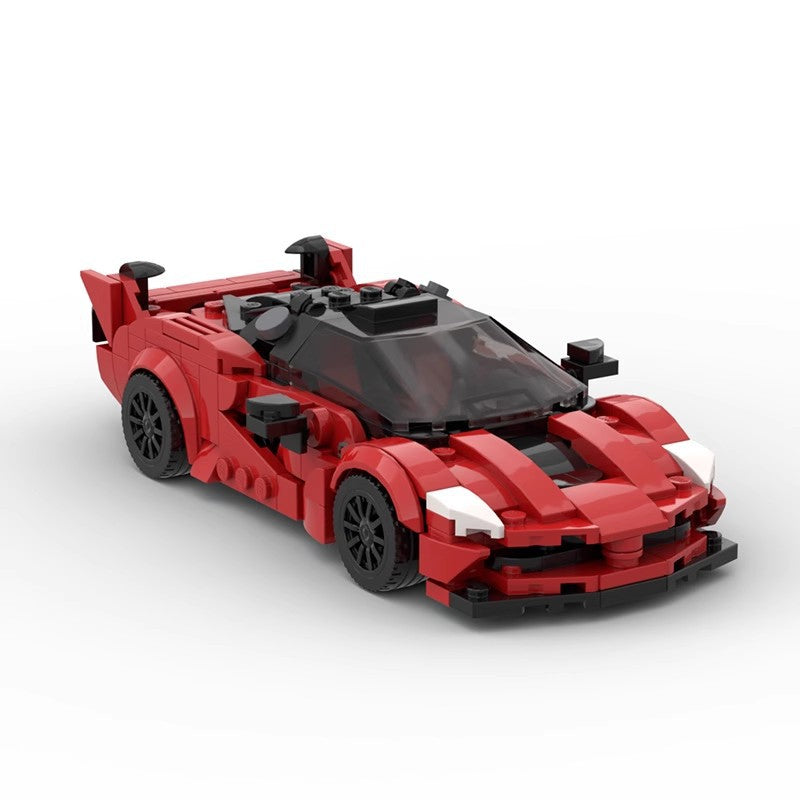Ferrari FXX-K MOC Style Building Blocks Supercar Racing Model Collectible Toy Gift