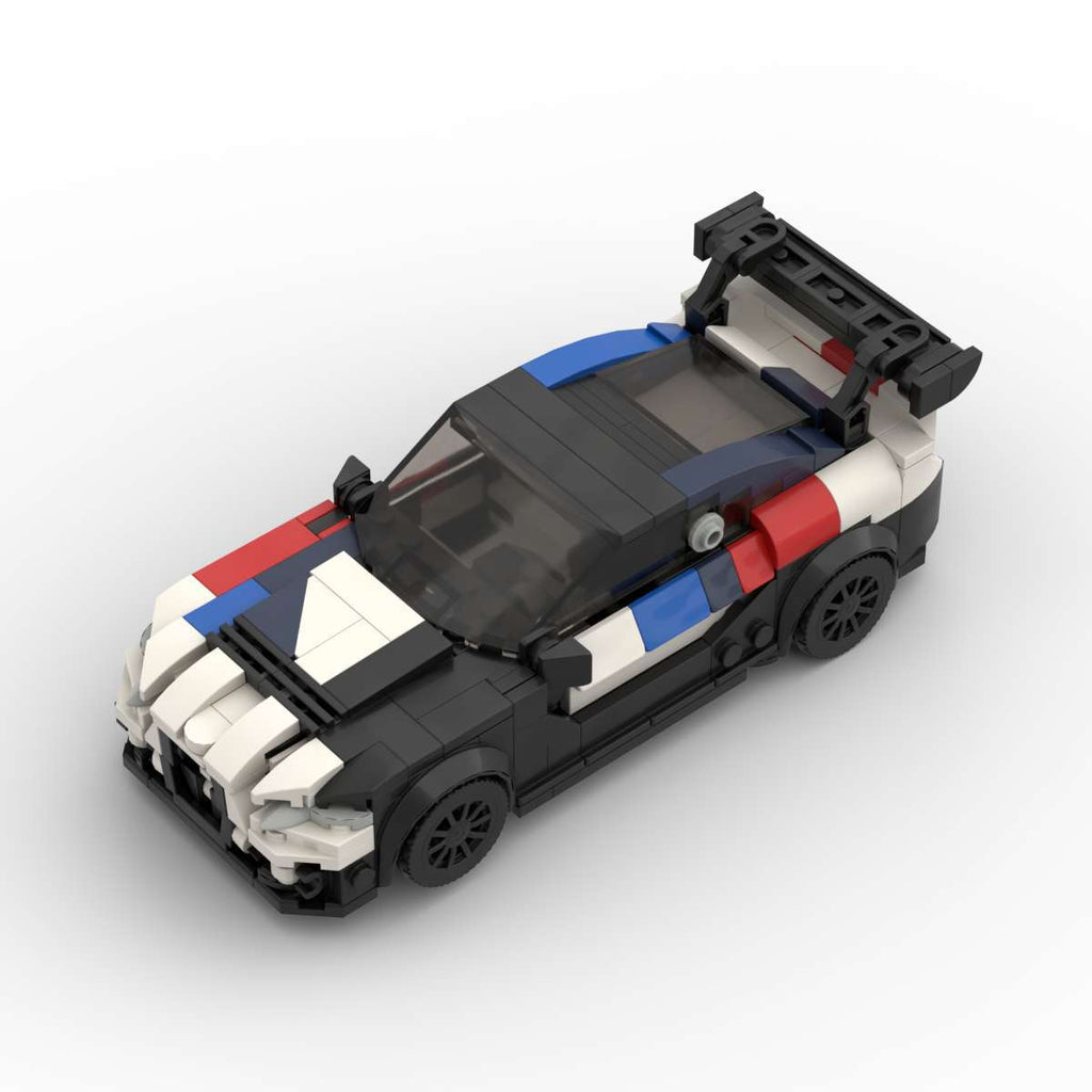 BMW M4 GT4 G82 MOC-Style Building Block Car Model | DIY Racing Sports Car Construction Toy