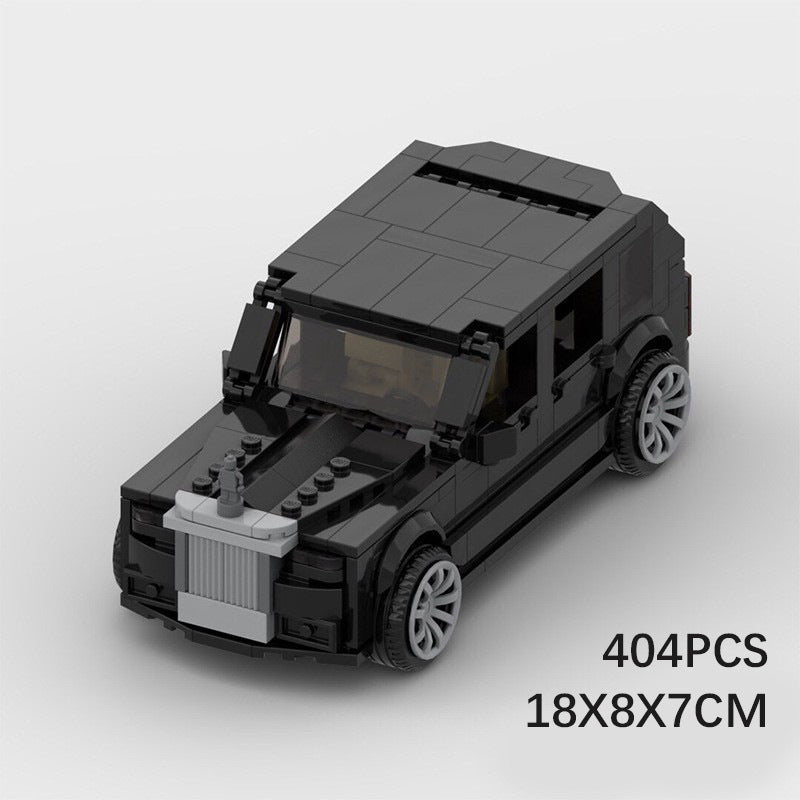 MOC Rolls-Royce Cullinan Building Block Model – Luxury SUV Collectible Toy Car Construction Kit for Adults & Kids