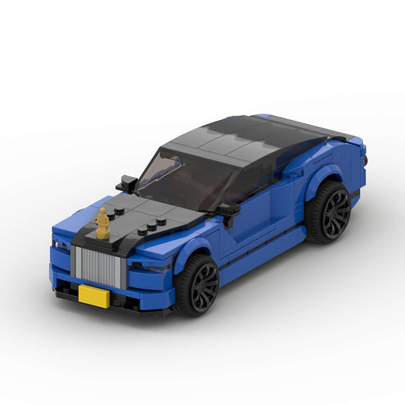 MOC Rolls-Royce Wraith Building Block Model – Luxury Coupe Collectible Car Toy Construction Kit for Adults & Kids
