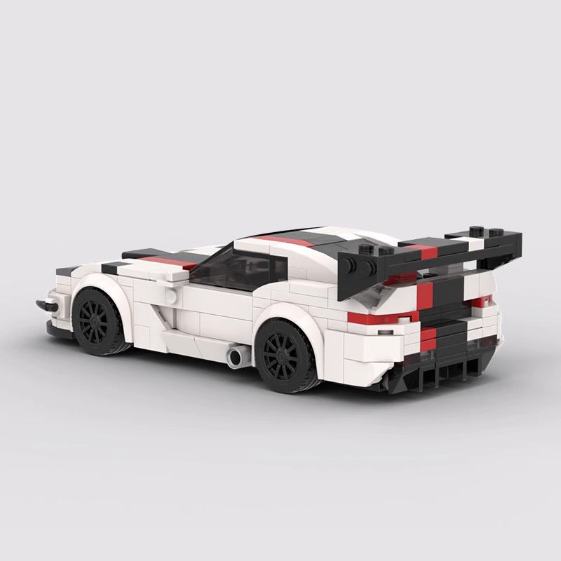 Dodge Viper ACR MOC Style Building Blocks Racing Supercar Model Collectible Toy Gift