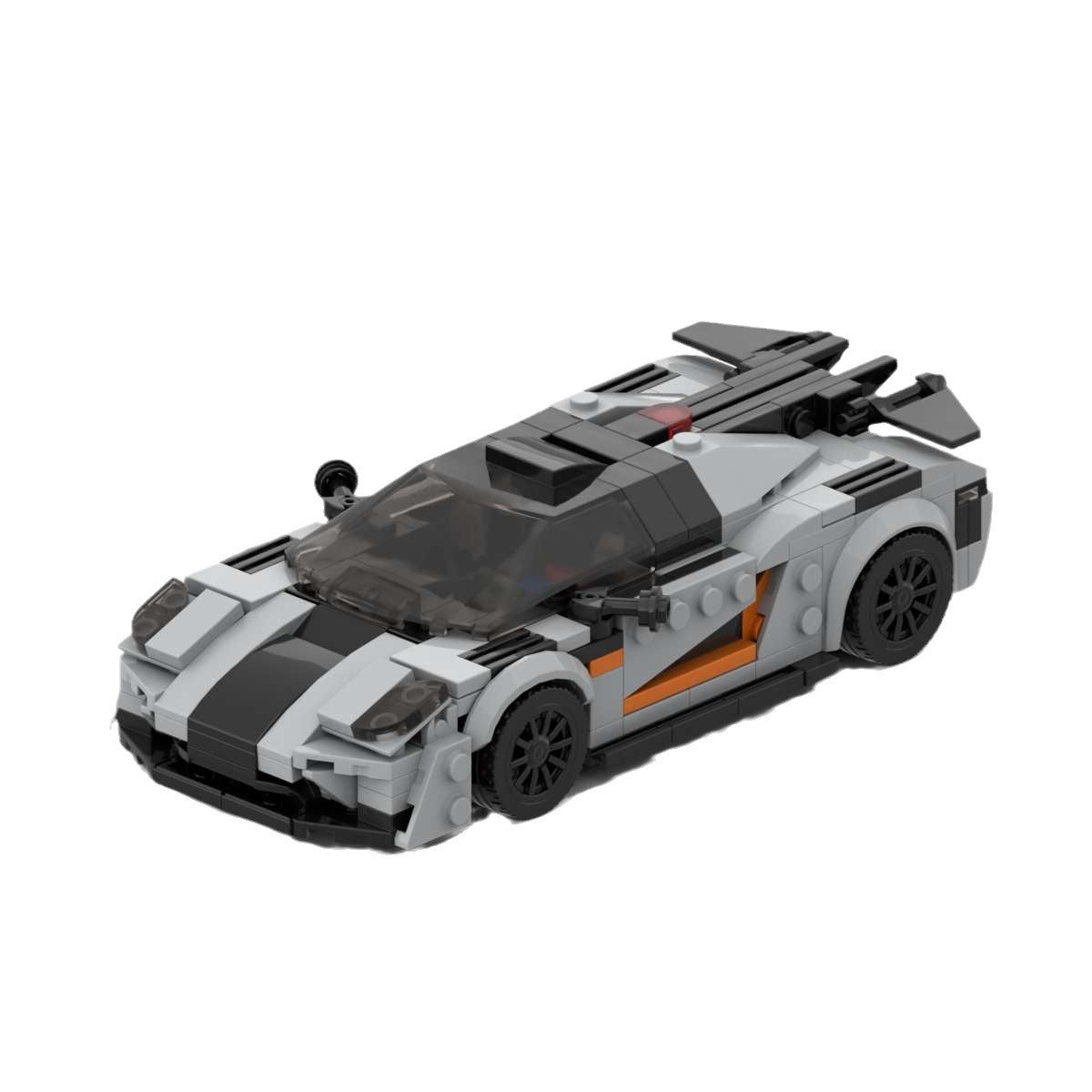 MOC Koenigsegg One Supercar Building Blocks Model – 345PCS Collectible Sports Car Toy