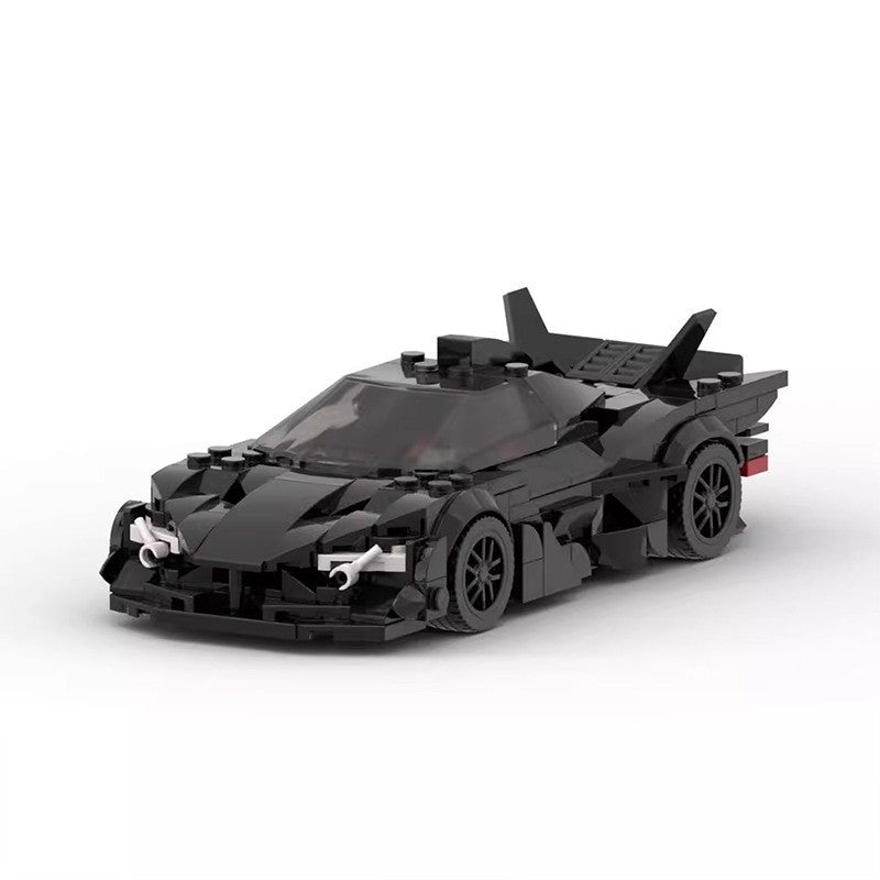 MOC Apollo EVO Supercar Building Block Model – 336PCS Collectible Brick Toy (16.5x7x4cm)