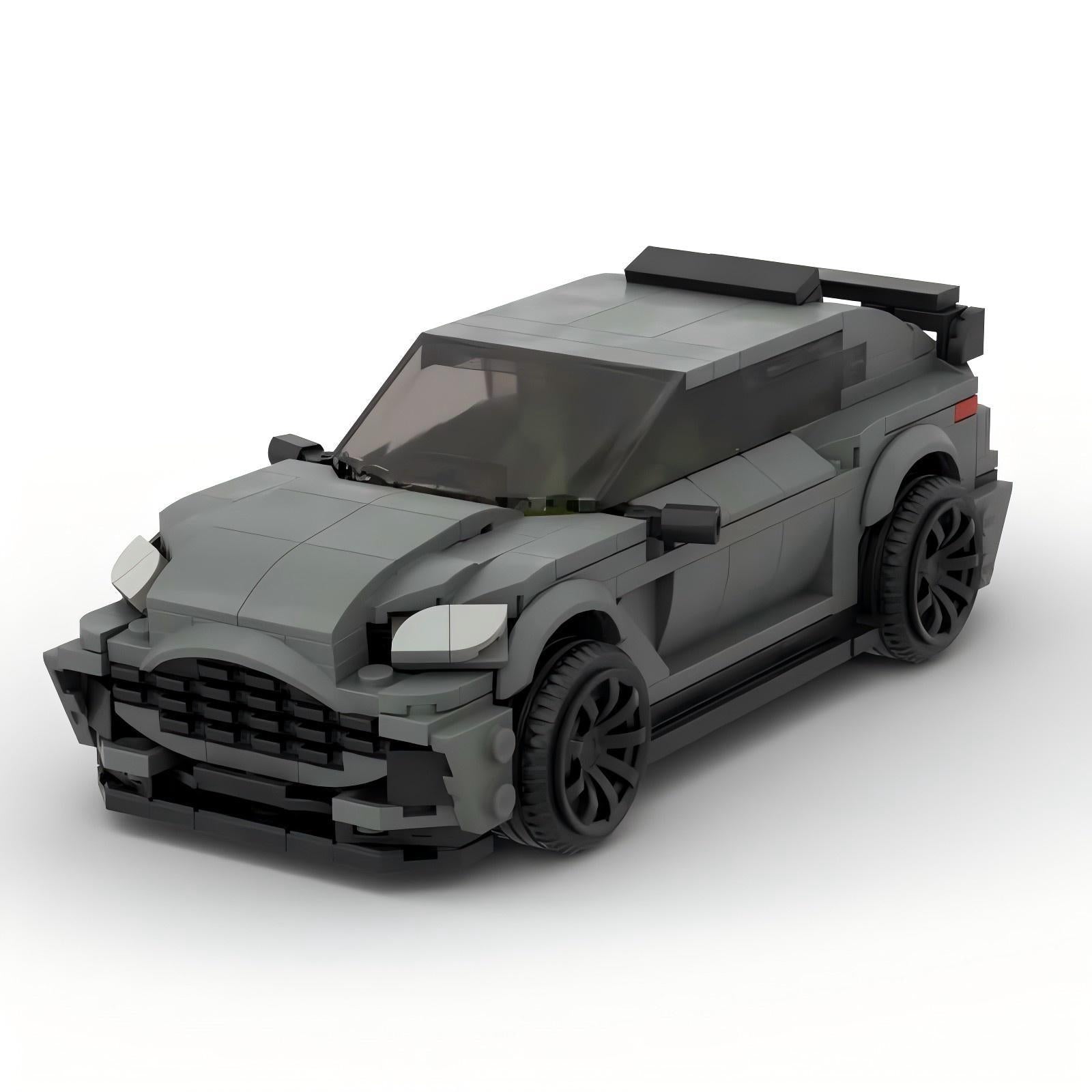 MOC Aston Martin DBX SUV Building Block Model – 17.6cm Sports Car Brick Toy for Collectors