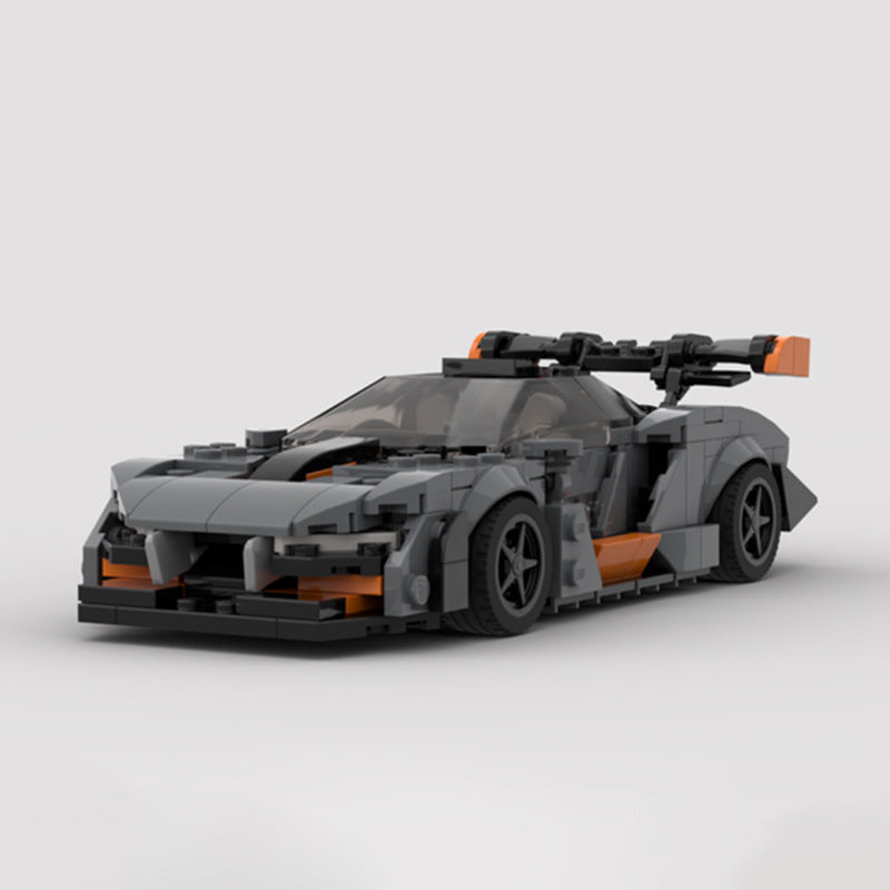 MOC McLaren Senna GTR Building Block Model – Technic Hypercar Collectible Brick Toy for Racing Enthusiasts