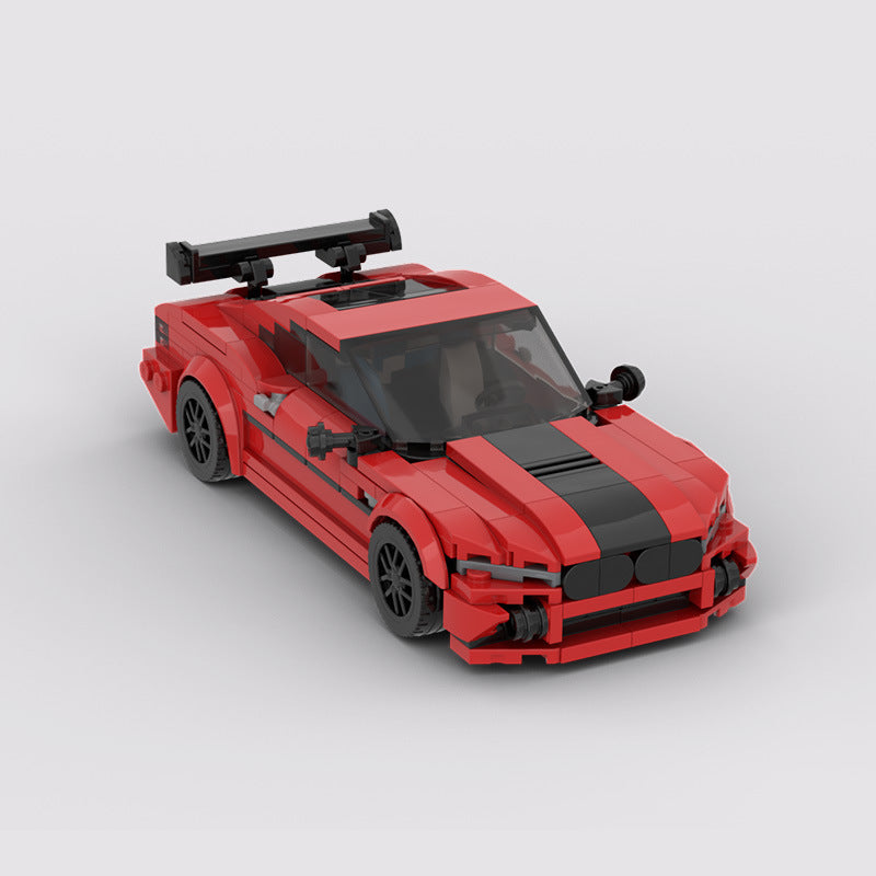 BMW M8 MOC-Style Building Block Sports Car Model | DIY Racing Car Construction Toy for Kids & Collectors