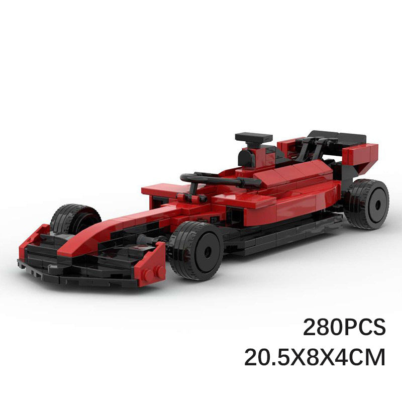 Ferrari F1 SF23 MOC Style Building Blocks Formula 1 Racing Car Model Collectible Toy Gift