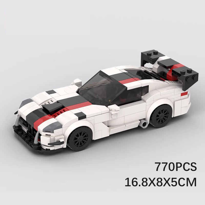 Dodge Viper ACR MOC Style Building Blocks Racing Supercar Model Collectible Toy Gift