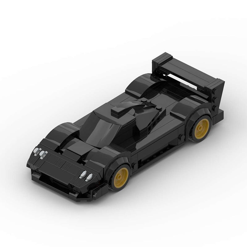 MOC Pagani Zonda Building Block Supercar Model – Collectible Racing Brick Toy for Car Enthusiasts