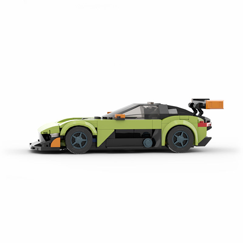 MOC Aston Martin Vulcan GT3 Building Block Model – 290PCS Supercar Racing Brick Toy