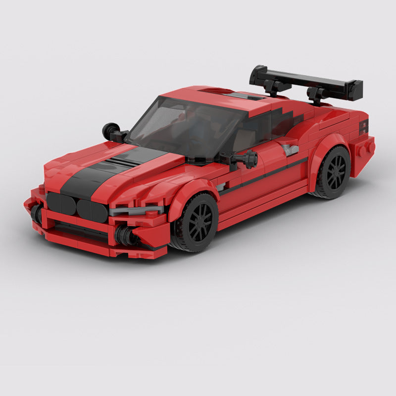BMW M8 MOC-Style Building Block Sports Car Model | DIY Racing Car Construction Toy for Kids & Collectors