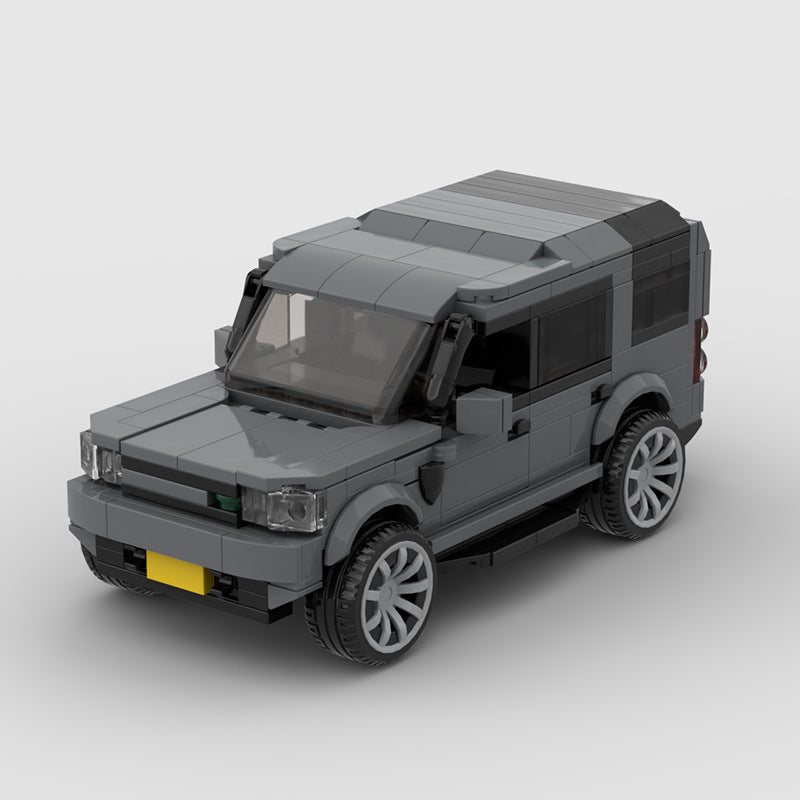 MOC Land Rover Discovery 4 Building Block Model – Classic Off-Road SUV Brick Car Toy for Collectors & Kids