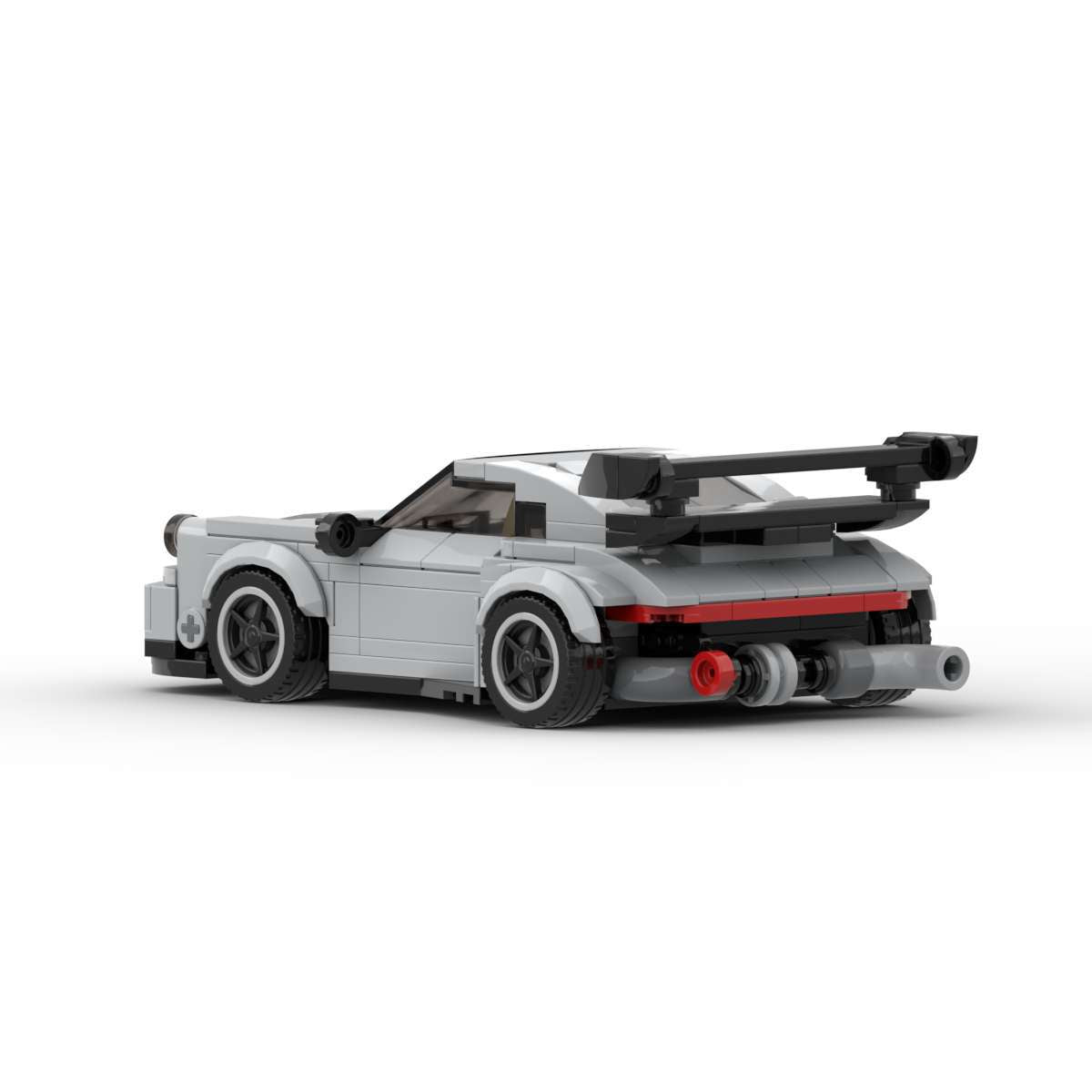 Porsche 911 MOC-Style Building Blocks Racing Car Model Collectible Sports Toy Gift