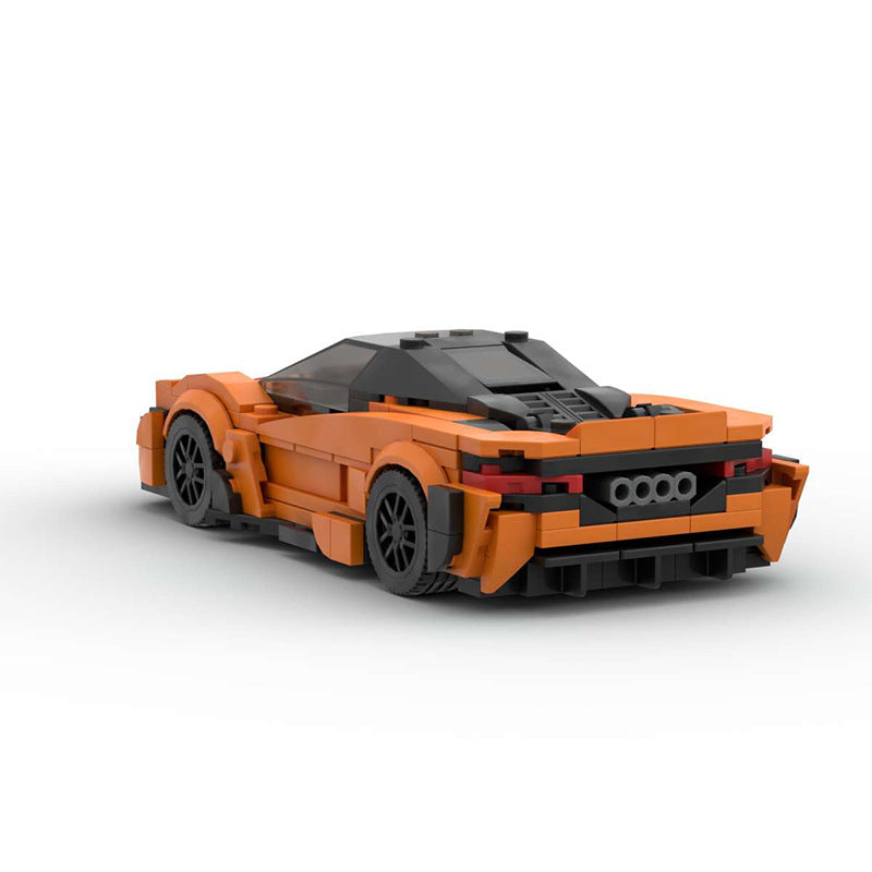 MOC McLaren 765LT Building Block Supercar Model – Collectible Brick Toy for Car Fans