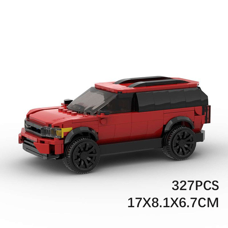 MOC Ford Explorer SUV Building Blocks Model Car Kit – Collector’s Brick Toy, Creative Display & Gift for Adults Kids