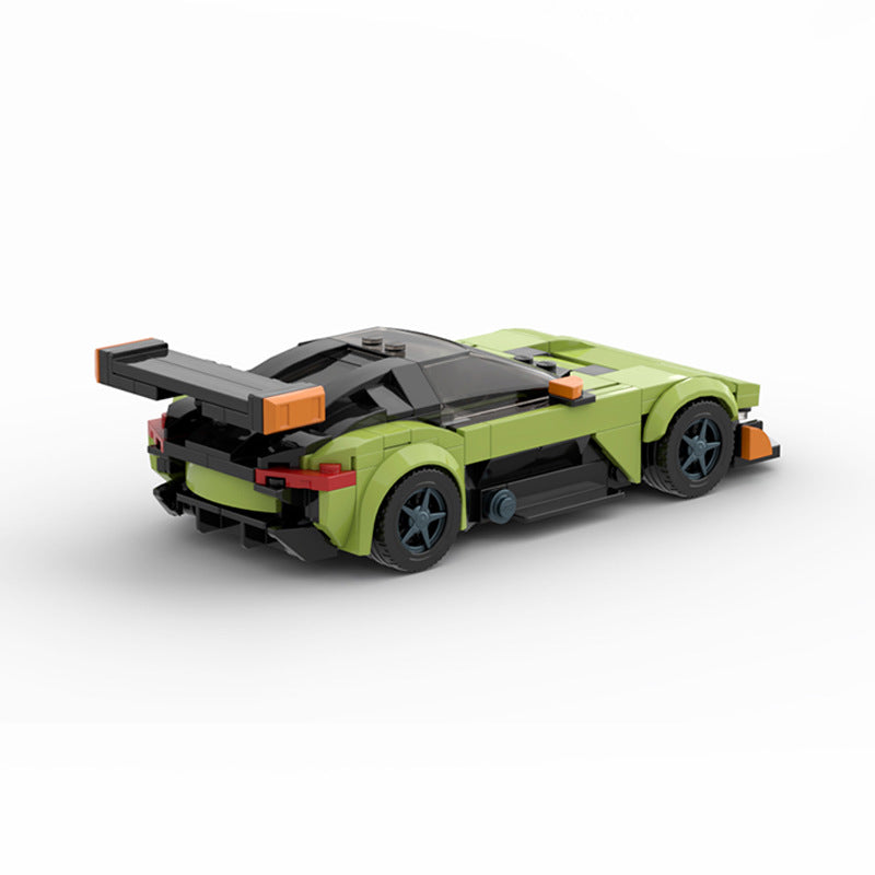 MOC Aston Martin Vulcan GT3 Building Block Model – 290PCS Supercar Racing Brick Toy