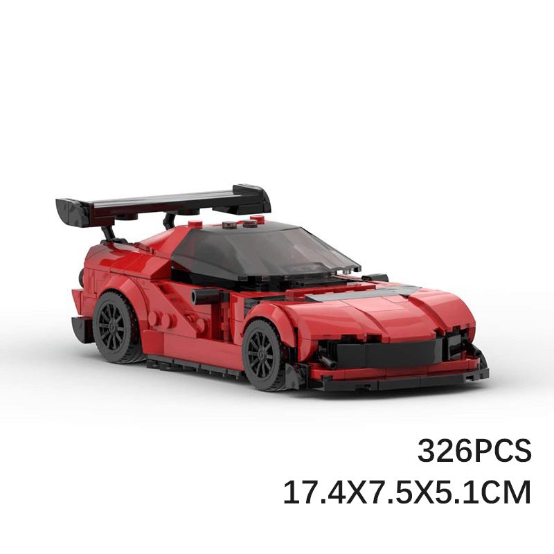 Ferrari 812 MOC Style Building Blocks Supercar Model Collectible Racing Toy Gift