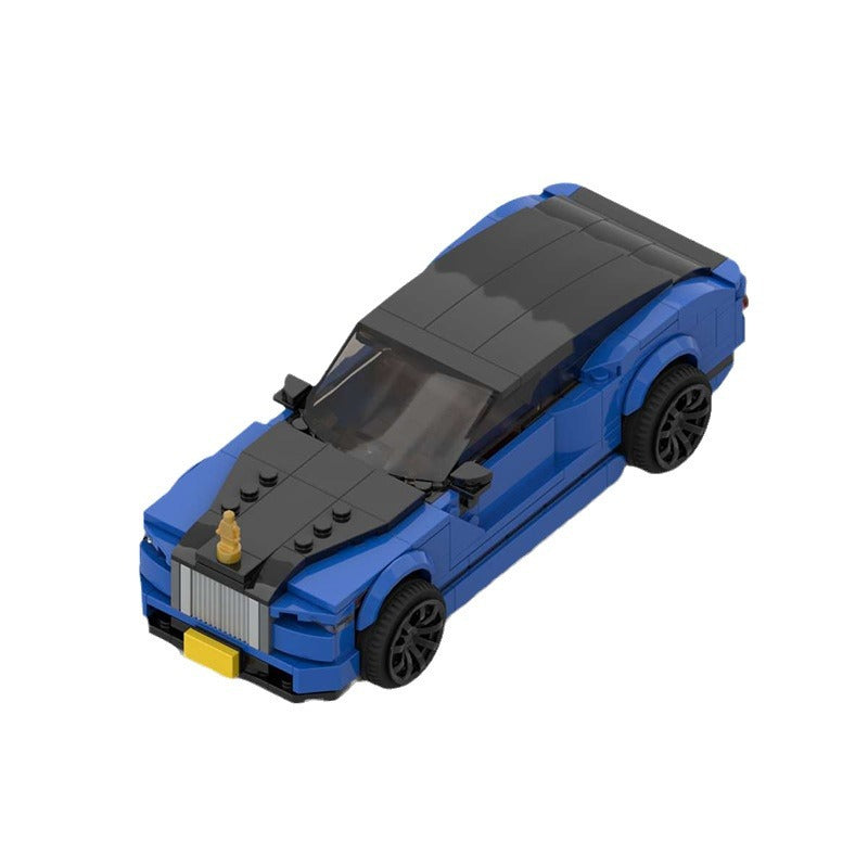 MOC Rolls-Royce Wraith Building Block Model – Luxury Coupe Collectible Car Toy Construction Kit for Adults & Kids