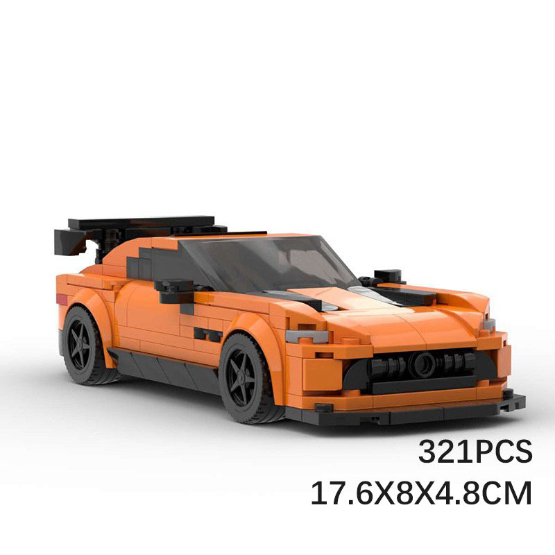 Mercedes Benz AMG GT MOC Style Building Blocks Sports Car Model Collectible Toy Gift