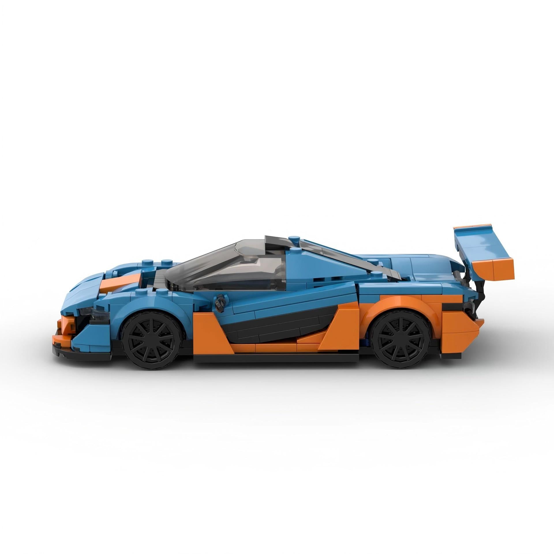 MOC McLaren P1 Building Block Model – Technic Supercar Collectible Brick Toy for Racing Fans