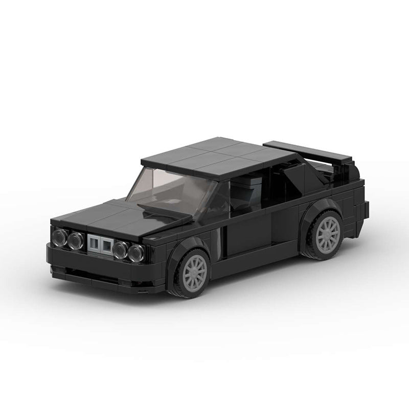 BMW M3 E30 MOC-Style Building Block Model – Classic Sports Car Collectible Toy for Kids & Adults