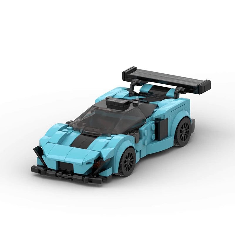 MOC McLaren 650S Building Block Car Model – Supercar Brick Toy for Collectors & Kids