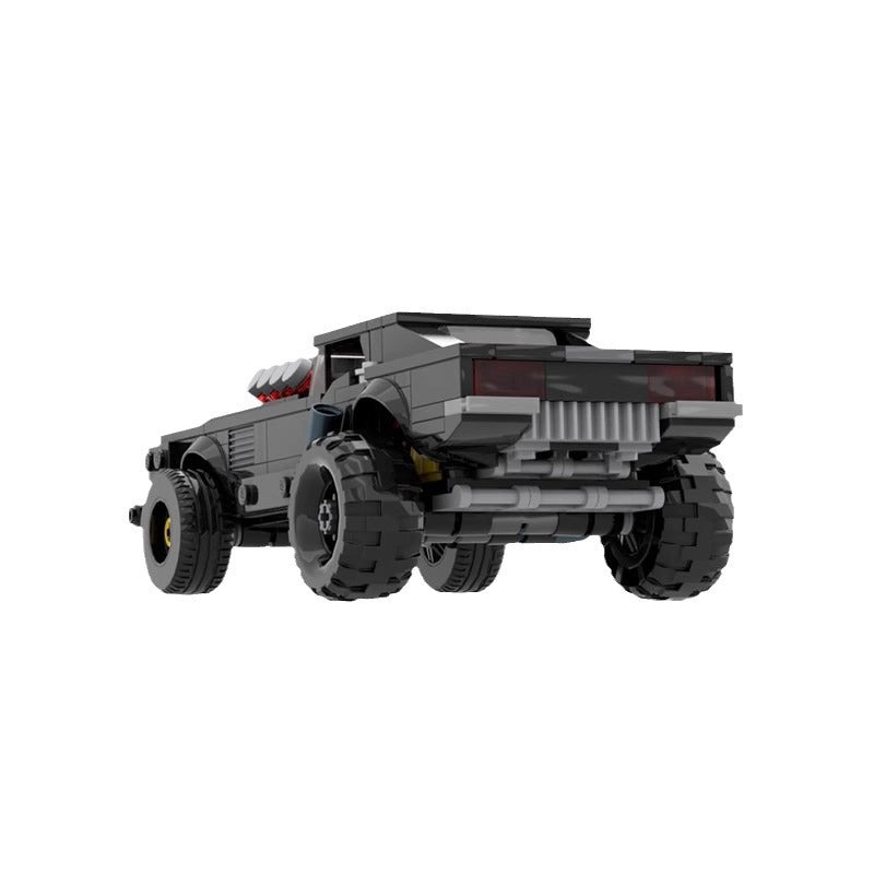 Dodge Challenger Cyberpunk MOC Style Building Blocks Muscle Car Model Collectible Toy Gift