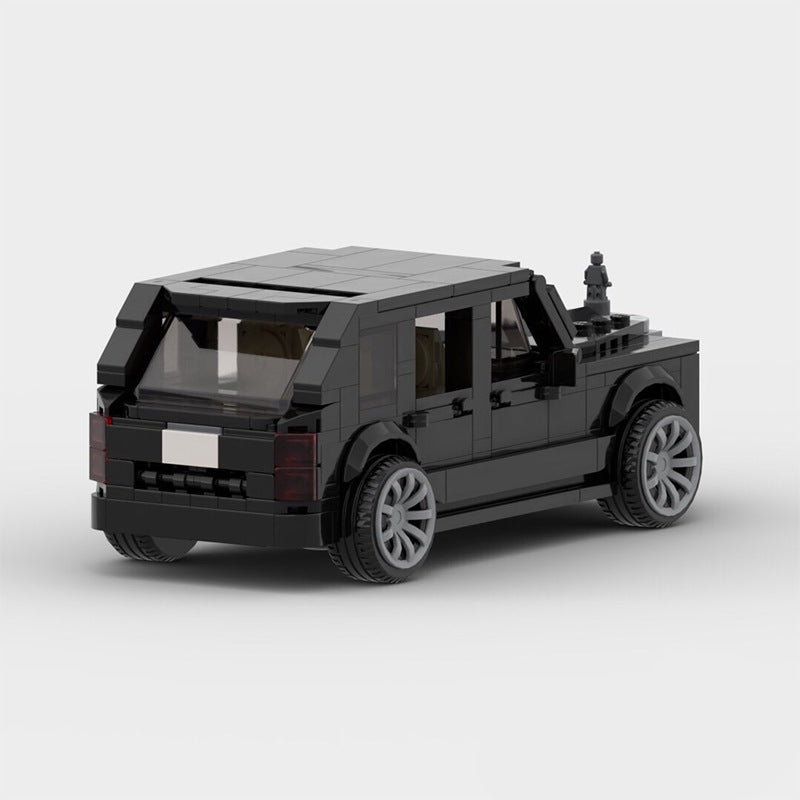 MOC Rolls-Royce Cullinan Building Block Model – Luxury SUV Collectible Toy Car Construction Kit for Adults & Kids