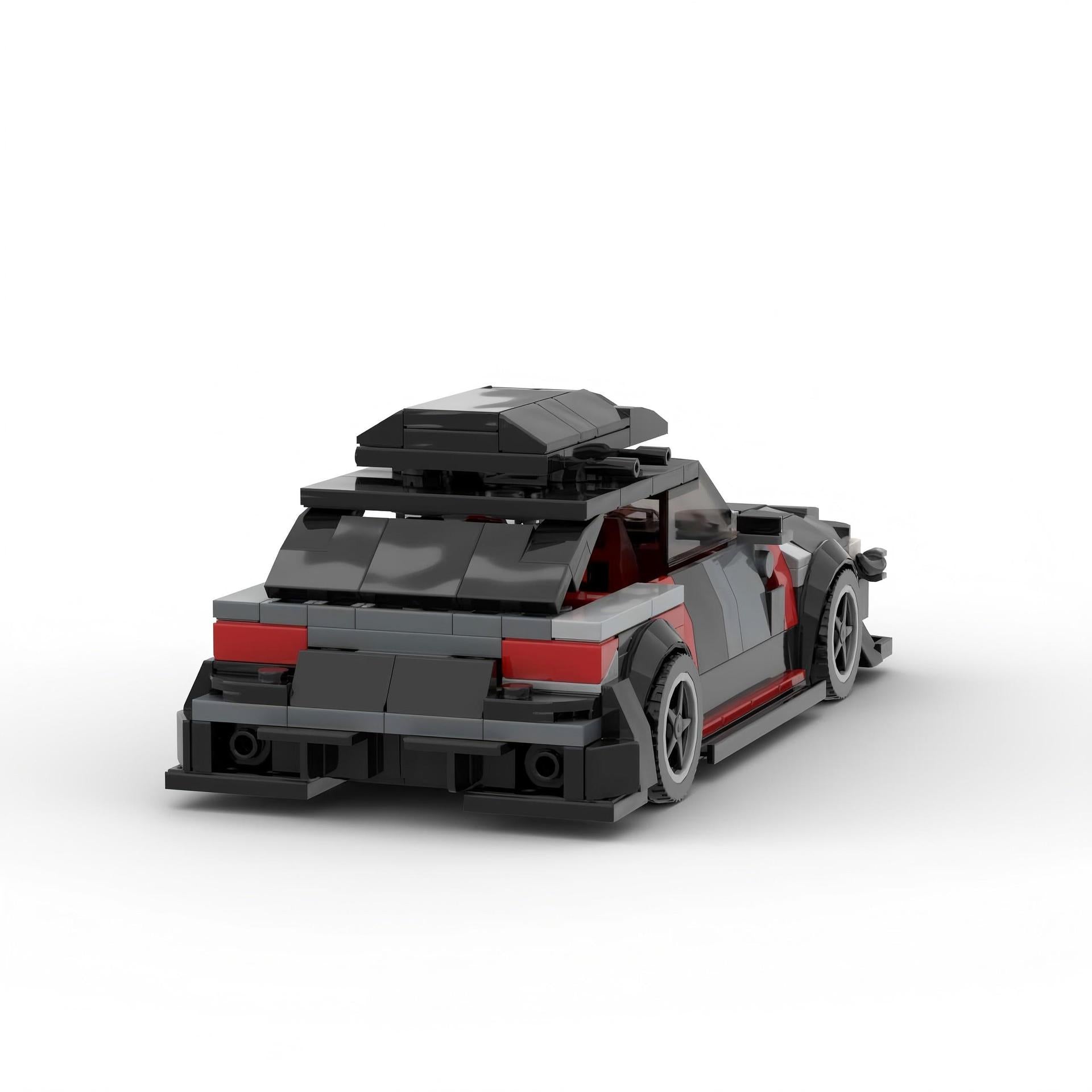 Audi RS6 MOC-Style Building Block Set | DIY Sports Car Model Kit for Kids & Adults