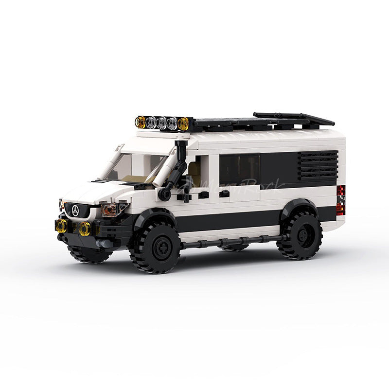 Mercedes Benz Sprinter MOC Style Building Blocks Van Model Collectible Camper Toy Gift
